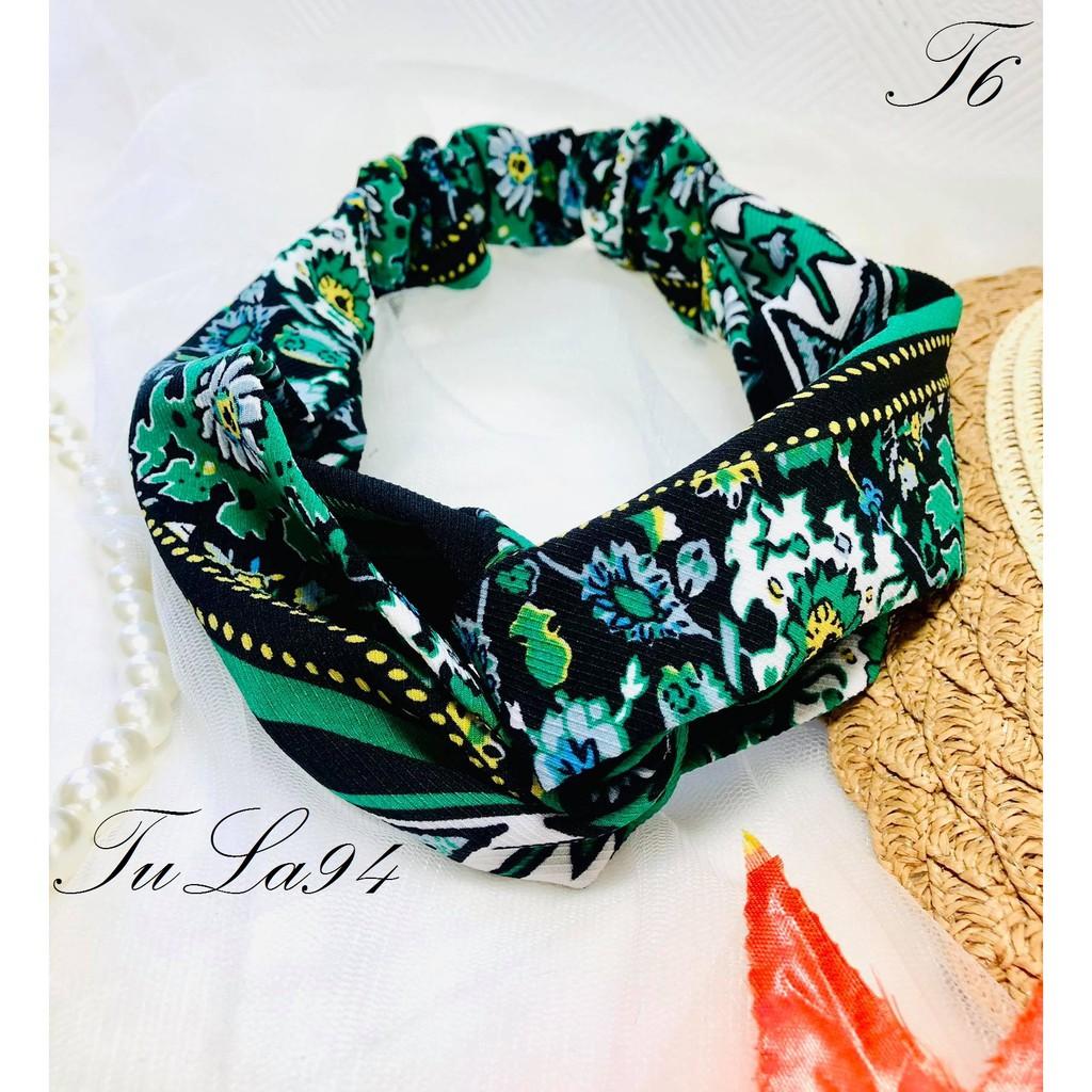 Băng đô Turban họa tiết đa dạng, độc đáo thời trang cho nữ
