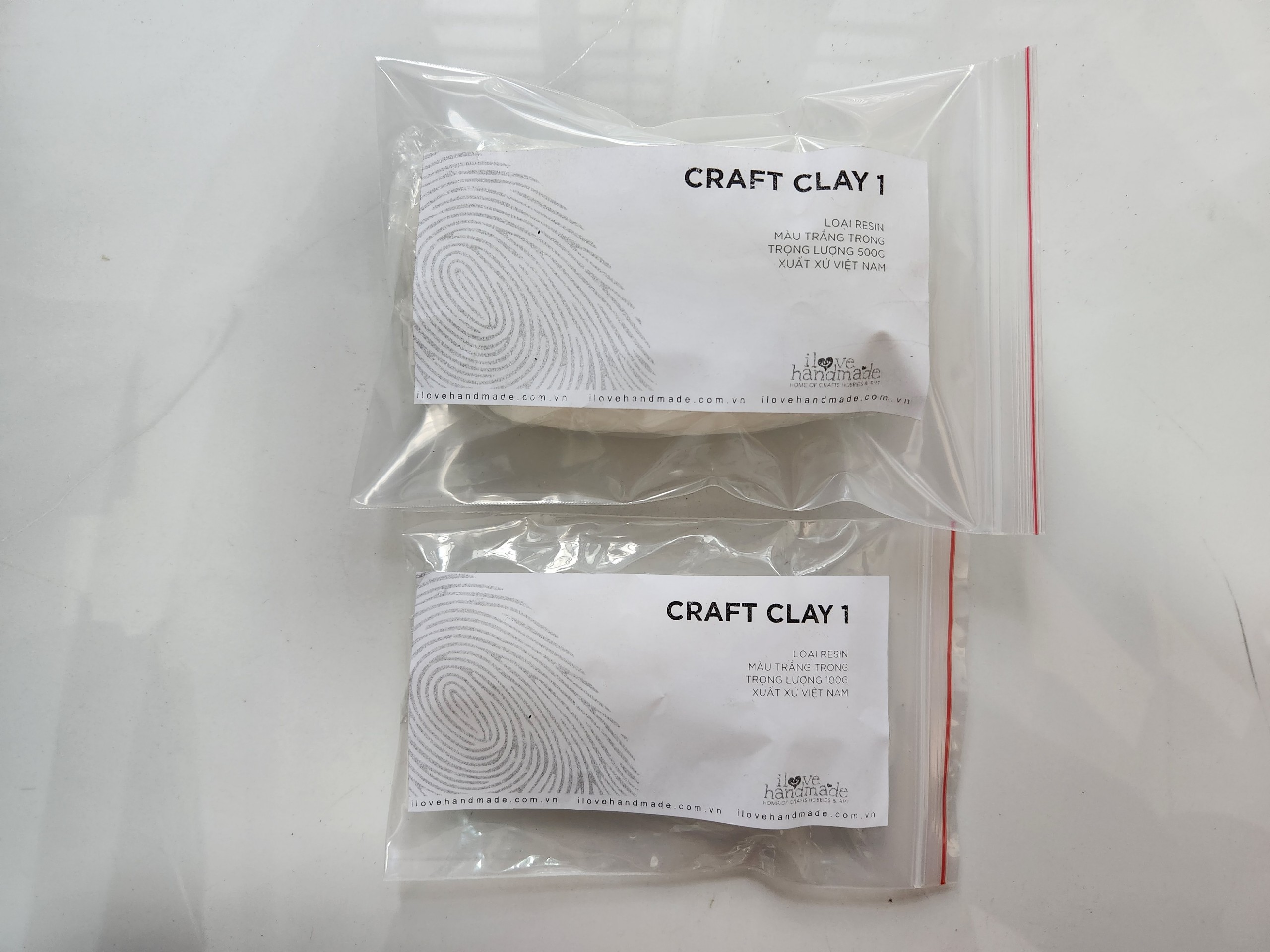 ĐẤT SÉT TỰ KHÔ CRAFT CLAY 1 500G