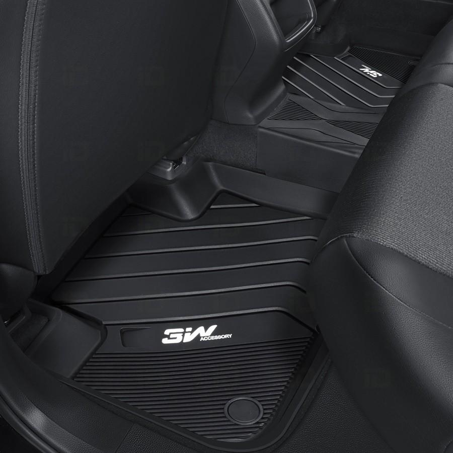 Thảm lót sàn BMW X4 2020- nhãn hiệu Macsim 3W - chất liệu nhựa TPE đúc khuôn cao cấp - màu đen