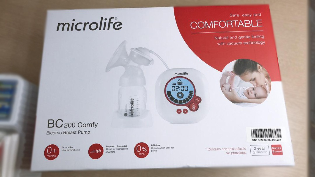 Máy hút sữa điện Microlife - BC 200 COMFY