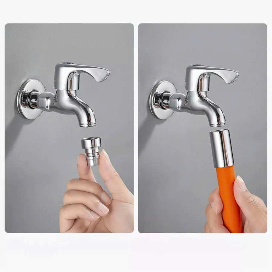 15cm Ống Nối Dài Vòi Nước Silicone Mở Rộng – Ống Nước Linh Hoạt, Dễ Dàng Sử Dụng, Bền Bỉ - HÀNG CHÍNH HÃNG - VÒI NƯỚC VÀ PHỤ KIỆN TƯỚI CÂY