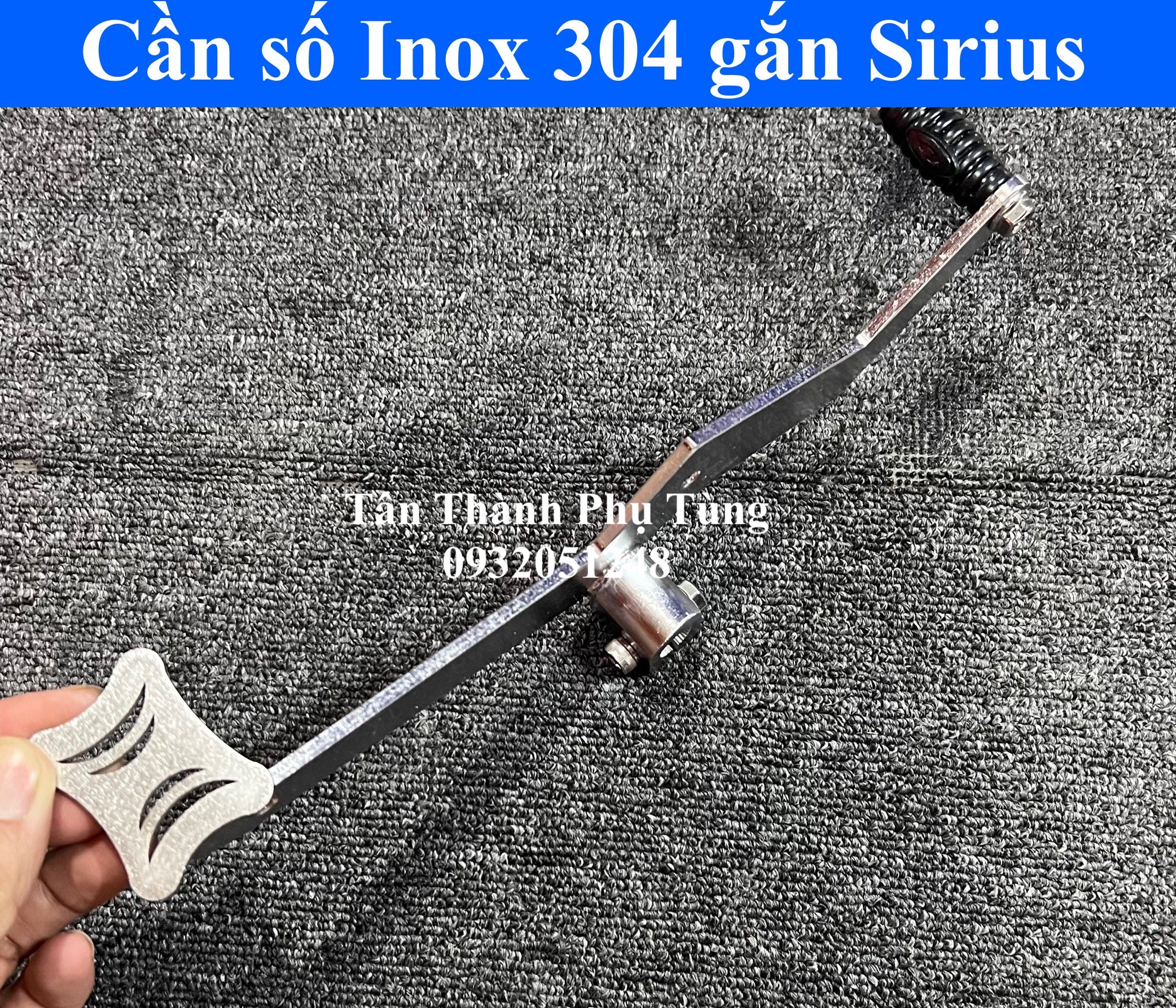 Cần số Inox 304 gắn dành cho Sirius