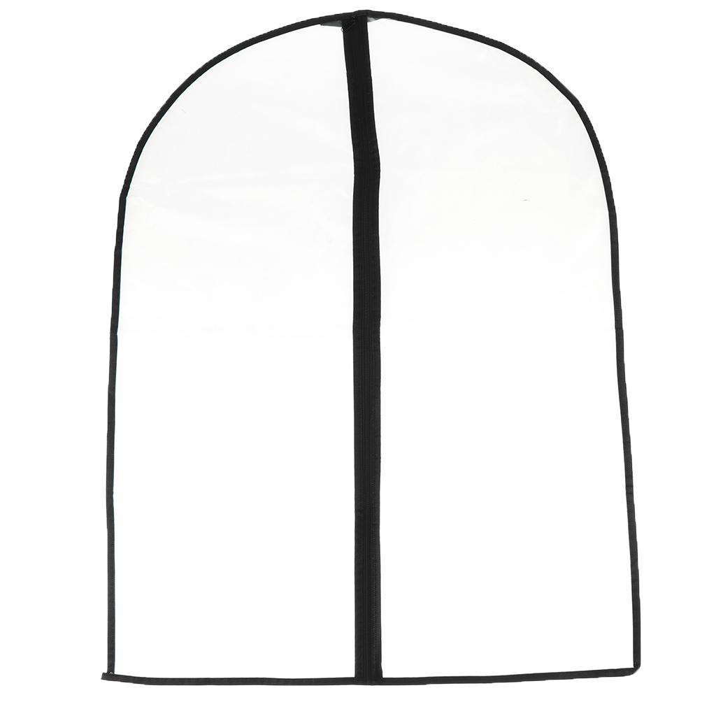Clothing Dust Cover Transparent Waterproof Coat Storage  60x80cm