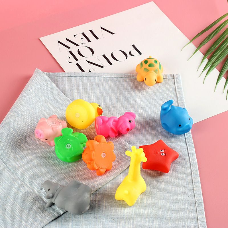 Bộ 5 đồ chơi dưới nước cho bé hình con vật có kèn màu sắc ngẫu nhiên