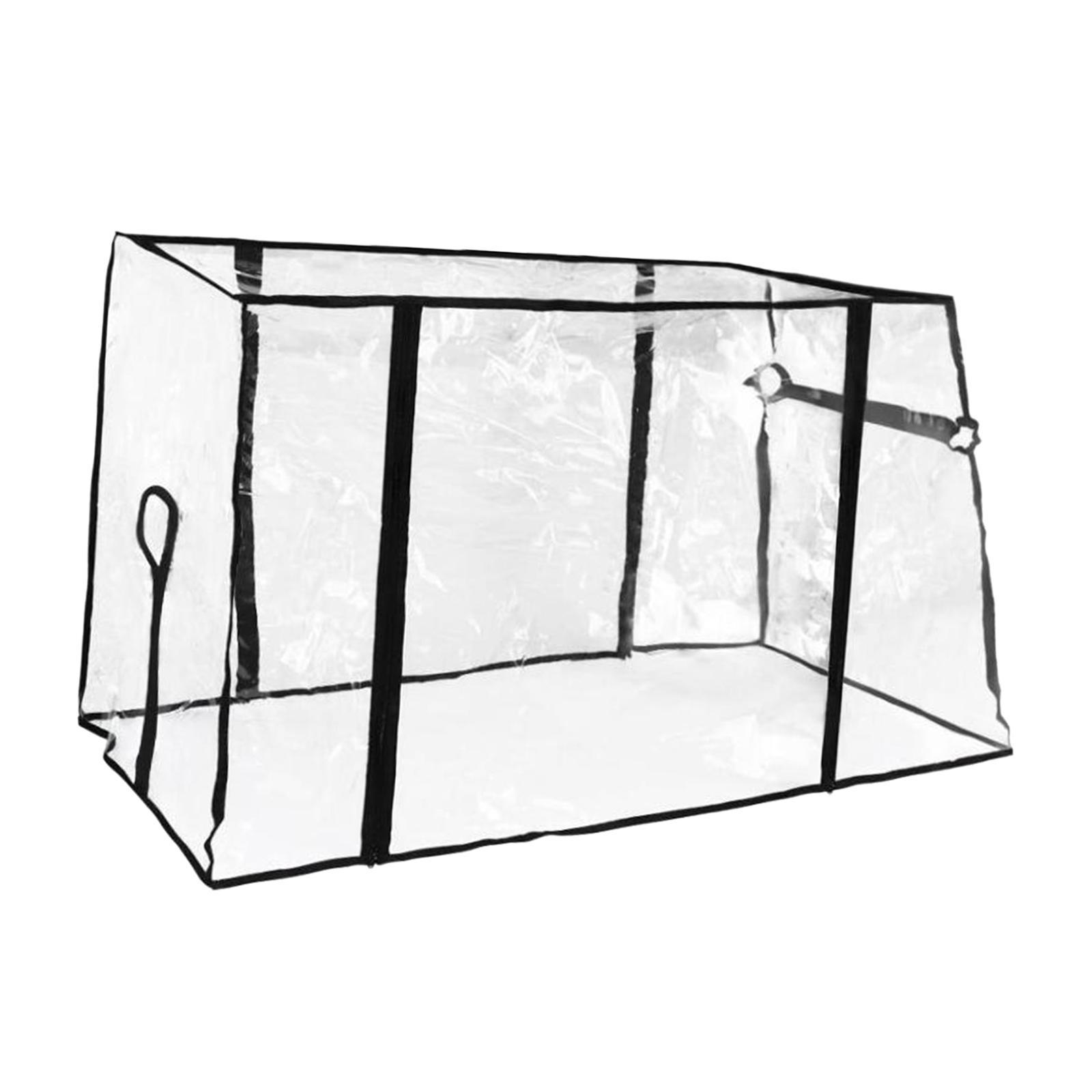 Collapsible Wagon Cart Waterproof Cover Canopy Rainproof Sturdy PVC Material Portable Windproof for Outdoor Camping Picnic
