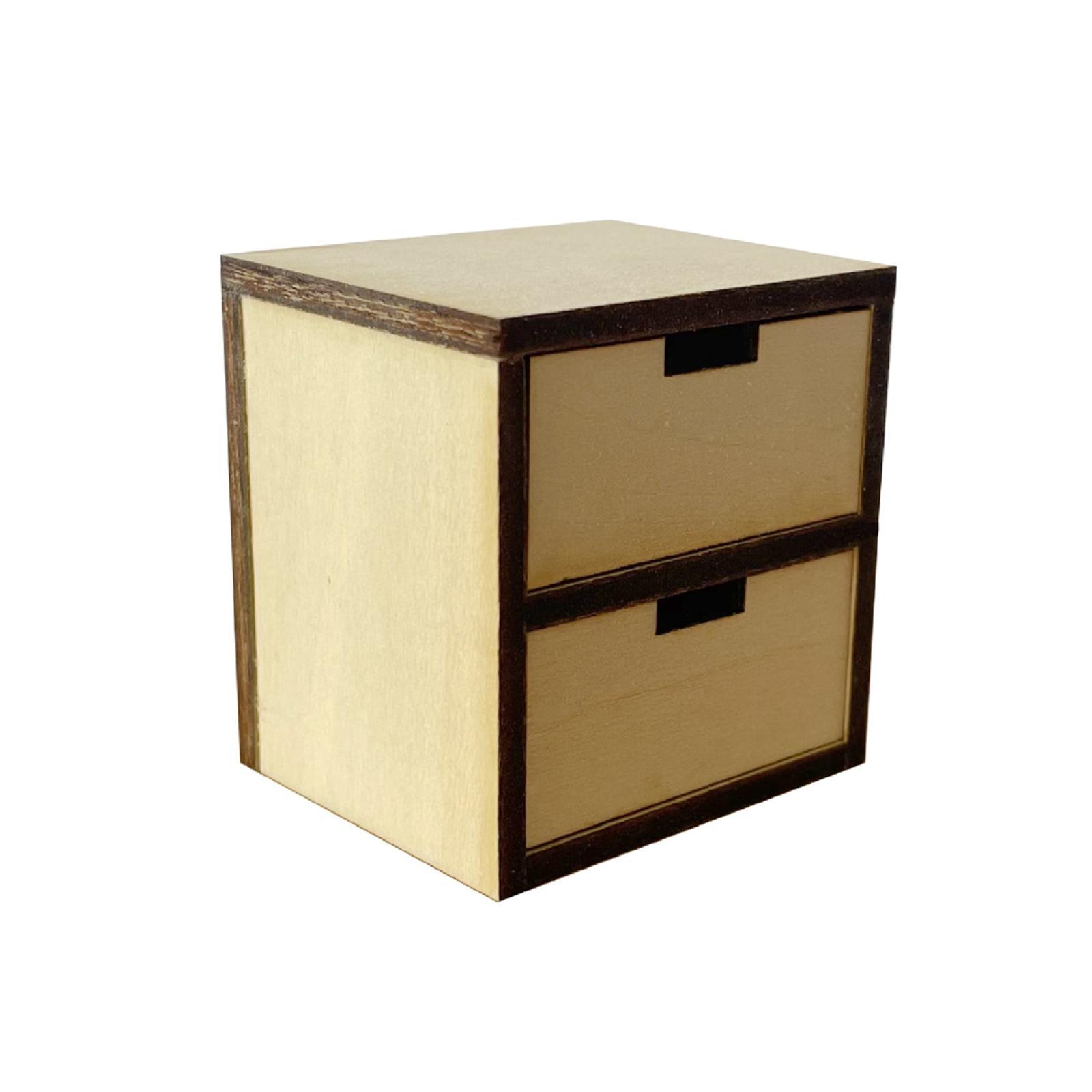 1:12 Scale Dollhouse Drawer Dollhouse Furniture Accessory for Children