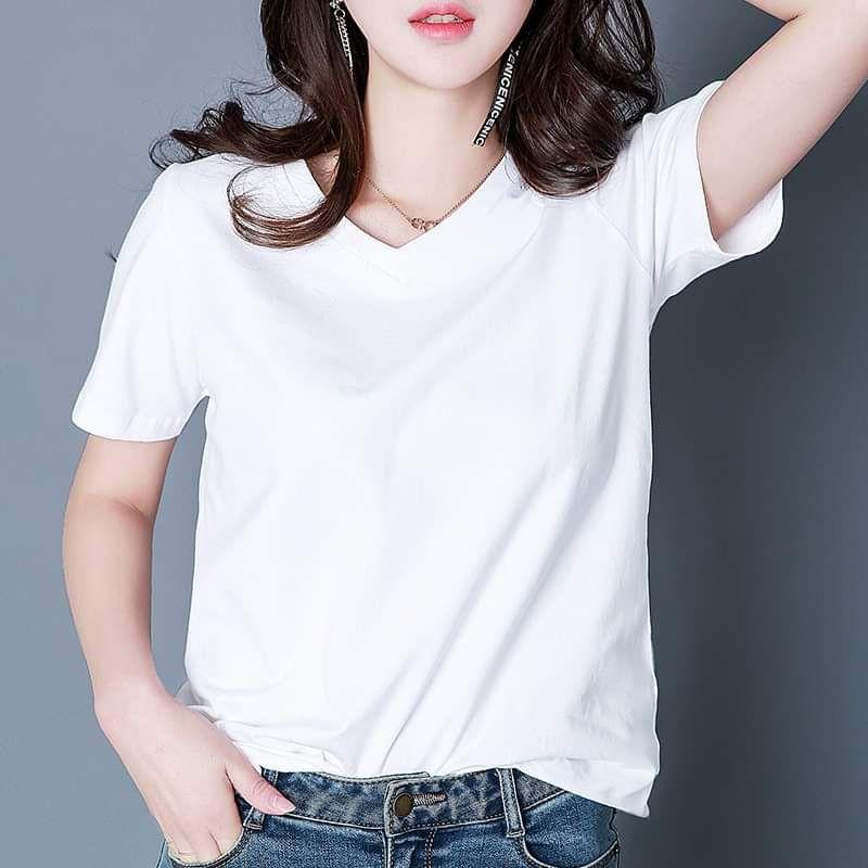 Áo cổ Tim fom rộng