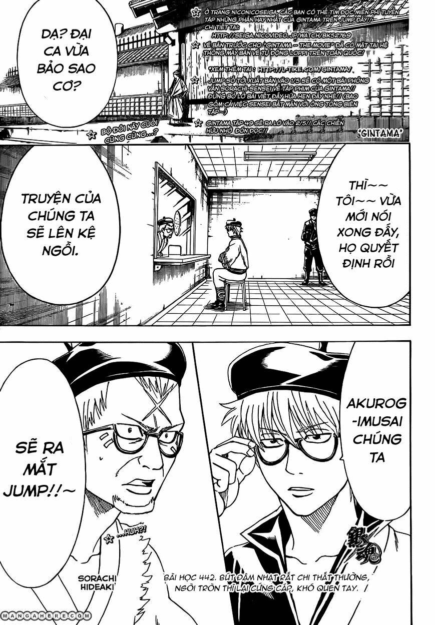 gintama - linh hồn bạc chapter 442 1