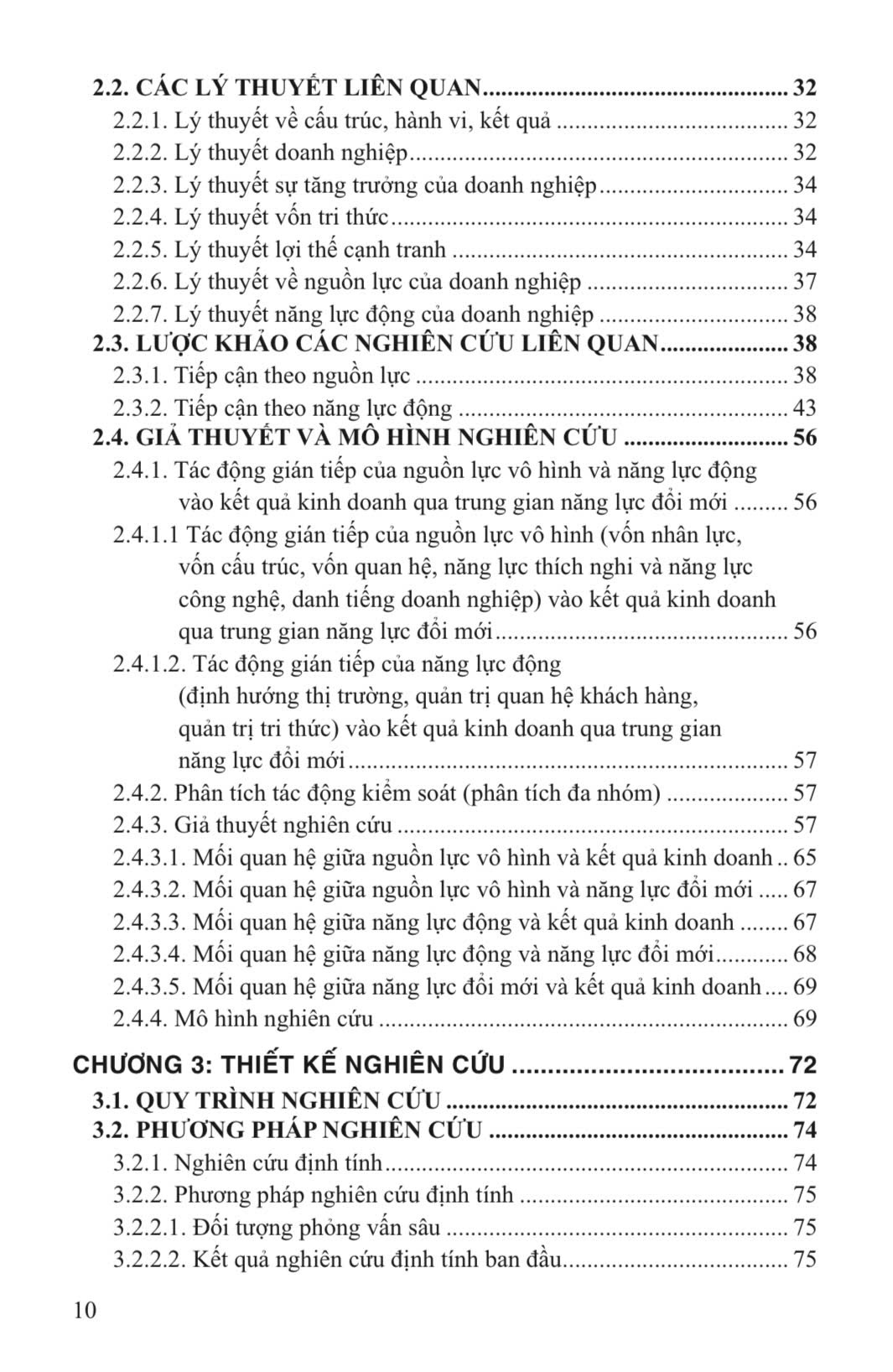 Sách Chuyên Khảo Tác Động Của Các Nhân Tố Thuộc Nguồn Lực Vô Hình Và Năng Lực Động Đến Kết Quả Kinh Doanh Của Doanh Nghiệp Trong Ngành Du Lịch Việt Nam