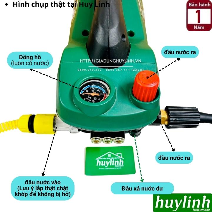 Máy xịt rửa xe chỉnh áp Zukui S7 - 2800W - Dây 15 mét - Motor cảm ứng từ bền bỉ