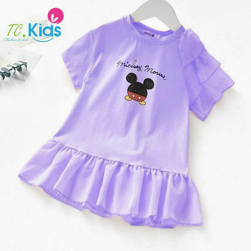 ĐẦM COTTON CHO BÉ GÁI TỪ 12-35KG [SIÊU SALE] HÀNG CAO CẤP