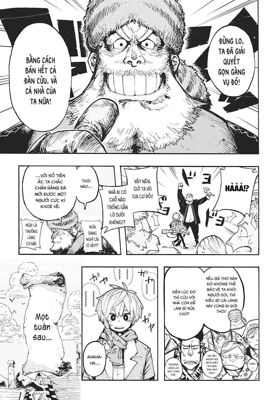 hội thợ săn: khăn đỏ chapter 1 12