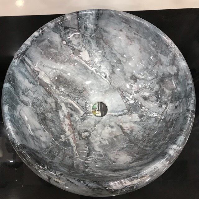 CHẬU LAVABO ĐẶT BÀN VÂN ĐÁ NGHỆ THUẬT