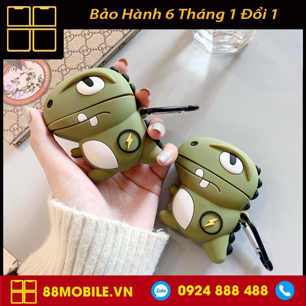 Vỏ Ốp Dành Cho Airpod Case 1/2/Pro chống va đập siêu dễ thương Khủng Long