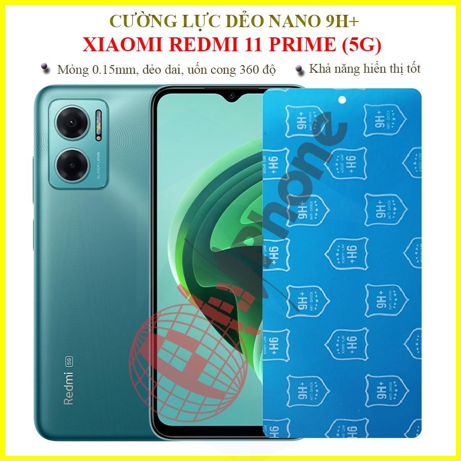 Dán cường lực dẻo nano cho Xiaomi Redmi 11 Prime