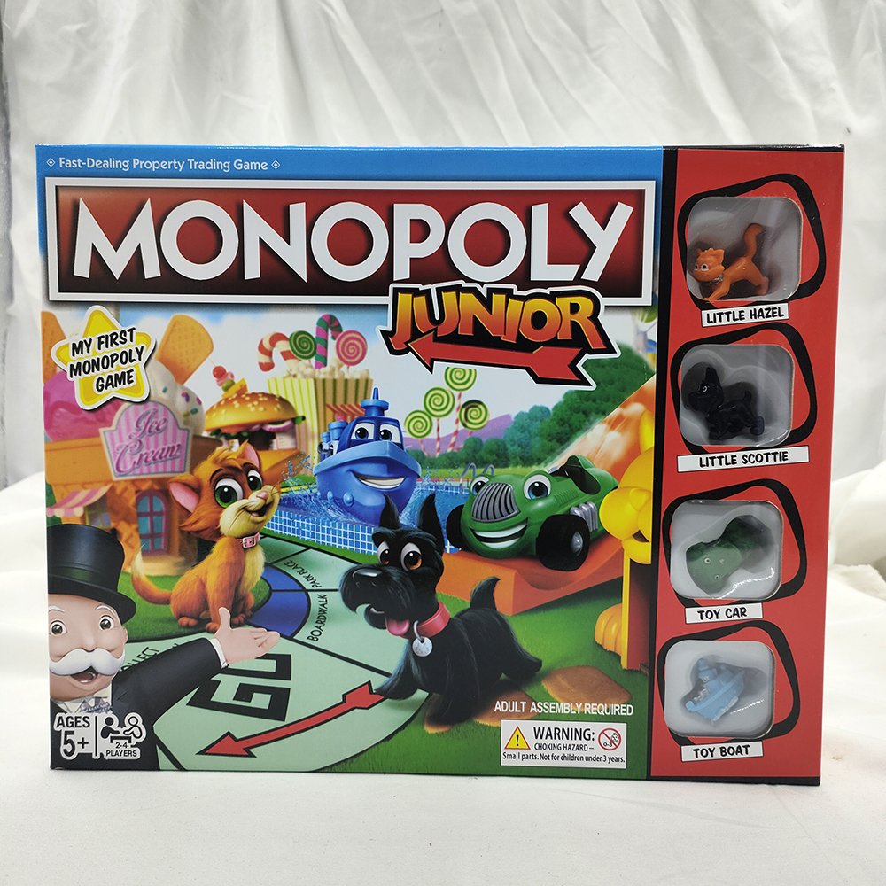Bộ Trò Chơi Board Game Monopoly Cờ Tỷ Phú My First Monopoly Vui Nhộn Chất Lượng Cao