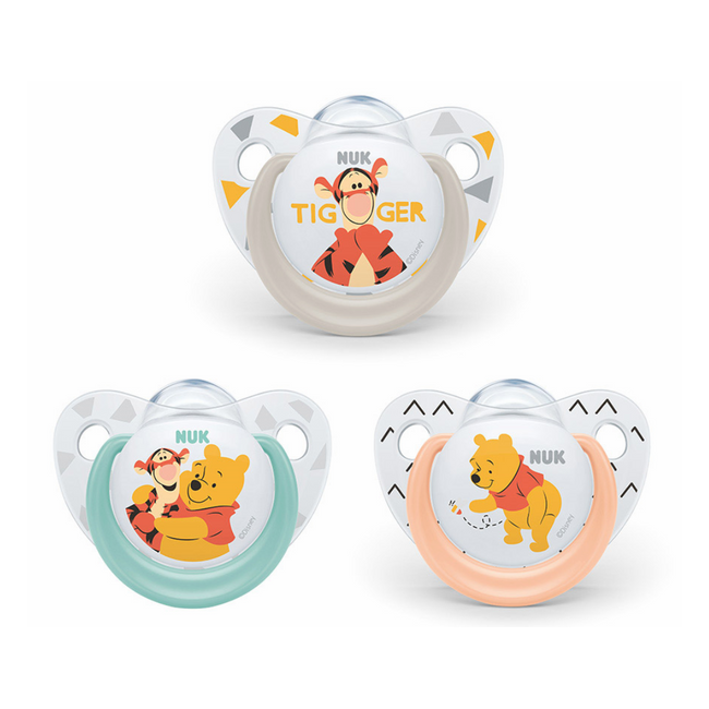 Bộ 2 Ti Giả Silicone Disney Sleeptime Nuk NU34340 (0-6 tháng) - Mẫu Ngẫu Nhiên