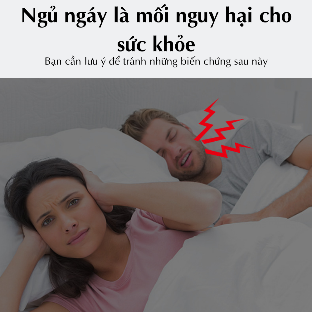 Máy chống ngáy ngủ bằng xung điện CTFAST, hỗ trợ giảm ngủ ngáy và giúp điều hòa nhịp thở, thiết kế nhỏ gọn phù hợp với mọi người đem lại giấc ngủ trọn vẹn, hiệu quả sau 2 tháng sử dụng