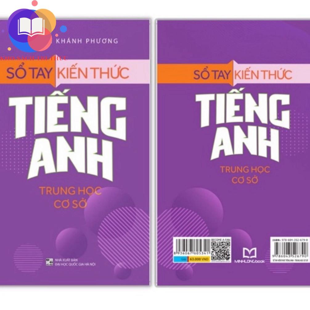 Sách - Sổ Tay Kiến Thức Tiếng Anh Trung Học Cơ Sở (TB)