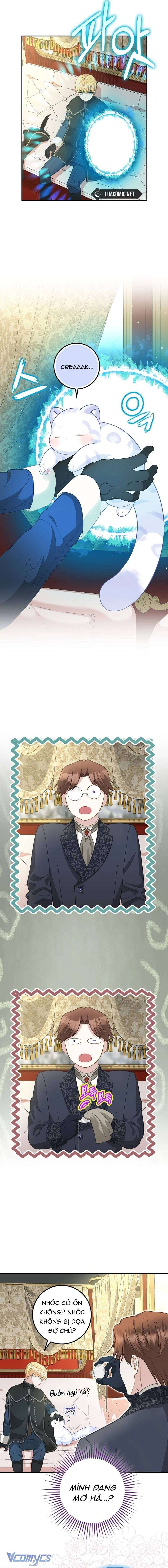 bé con báo tuyết của gia tộc báo đen chapter 4 8