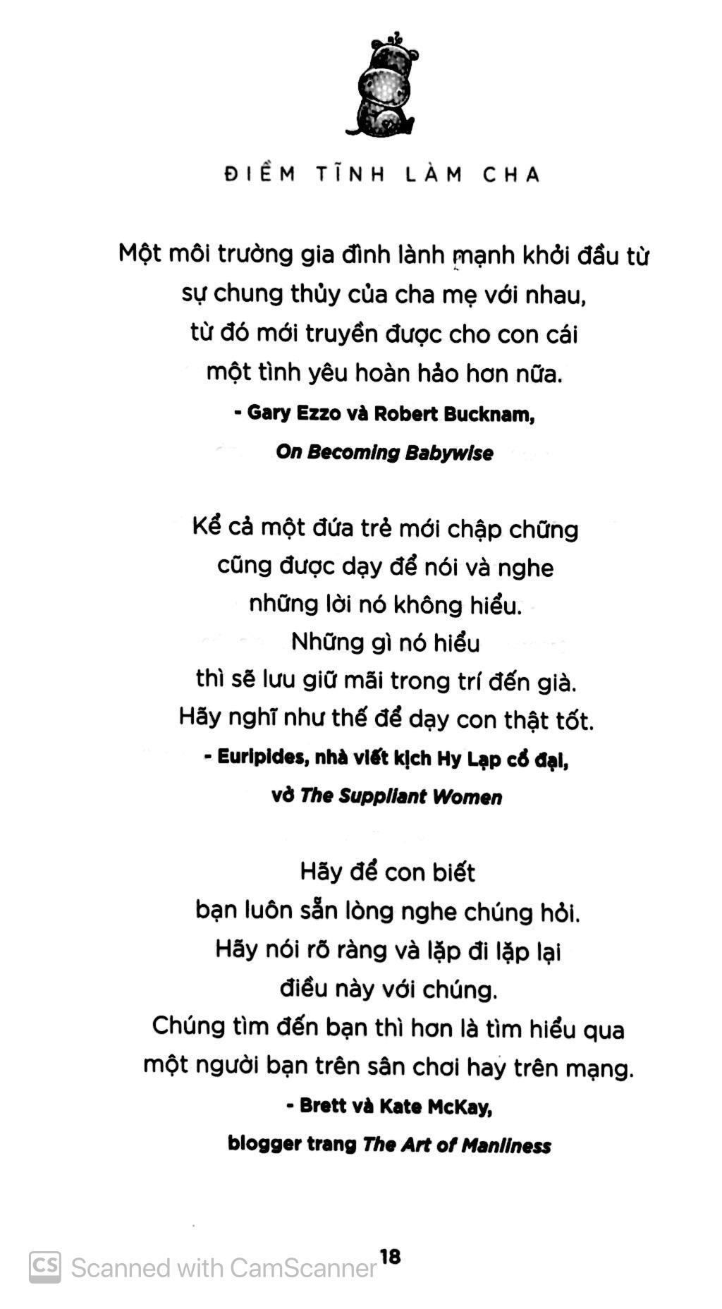 Điềm Tĩnh Làm Cha