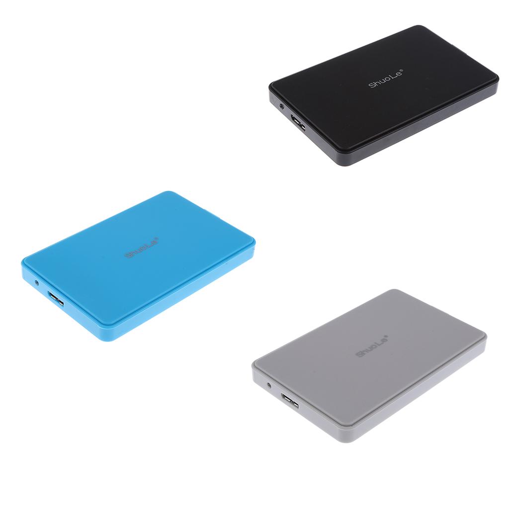 USB 3.0 Micro HDD SATA External Hard Drive Disk Enclosure Case 2.5''SATA SDD