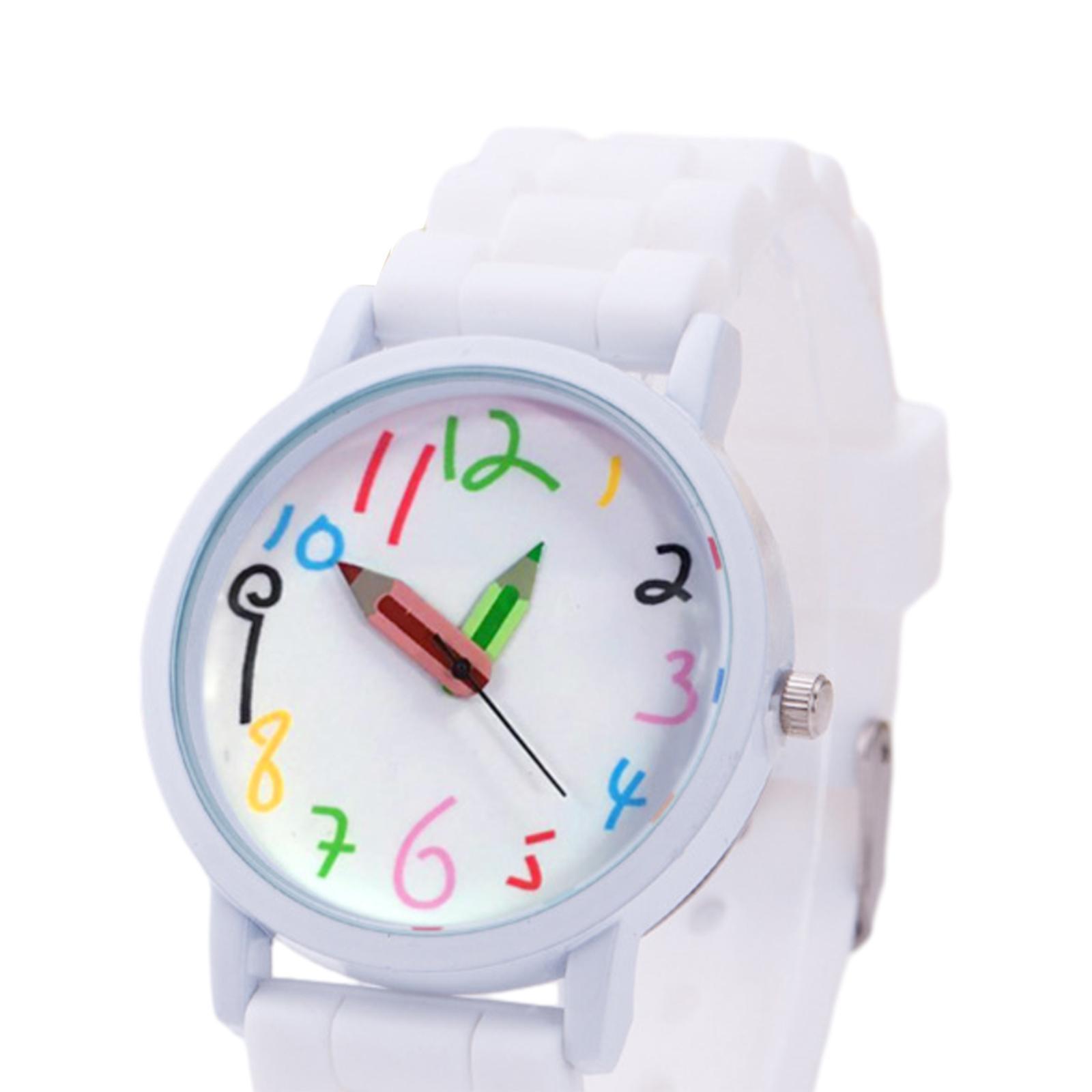 Children Silicone Watch Women Wristwatch for Backpacking Travel Camping