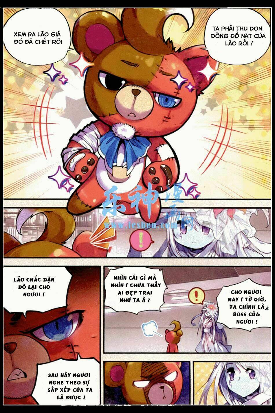 thiếu nữ phá hoại và ma thần tân nương chapter 4 17