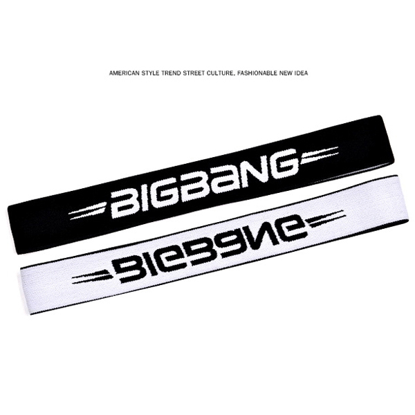 Băng Đô Thể Thao Chữ Bigbang (Màu Đen)