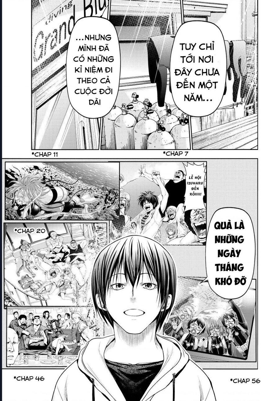 cô gái thích lặn - grand blue chapter 100 8
