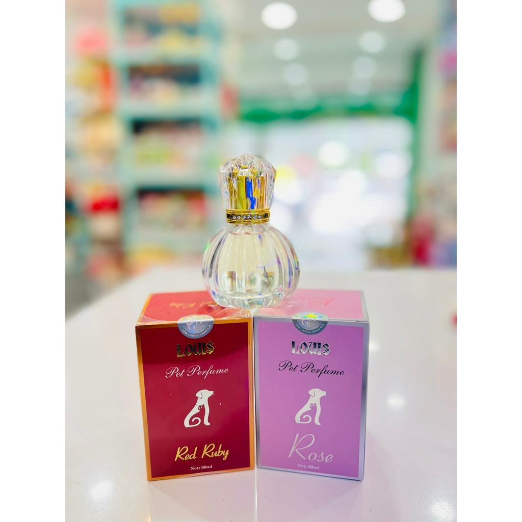 ￼Nước hoa cao cấp Louis Pet Perfume Cho thú cưng