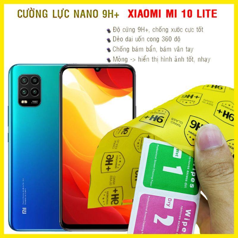 Dán cường lực dẻo nano dành cho Xiaomi Mi 10 Lite