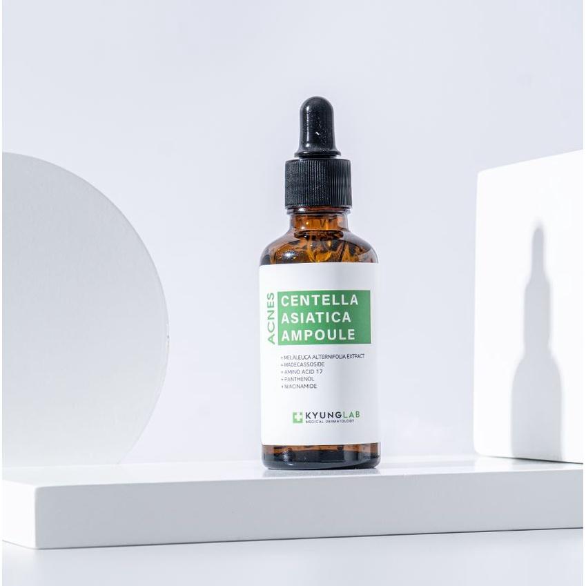 HÀNG NHẬP KHẨU - Serum Kyung Lab Acnes Centella Asiatica Ampoule giảm mụn kiềm dầu mờ thâm KyungLab 50ml