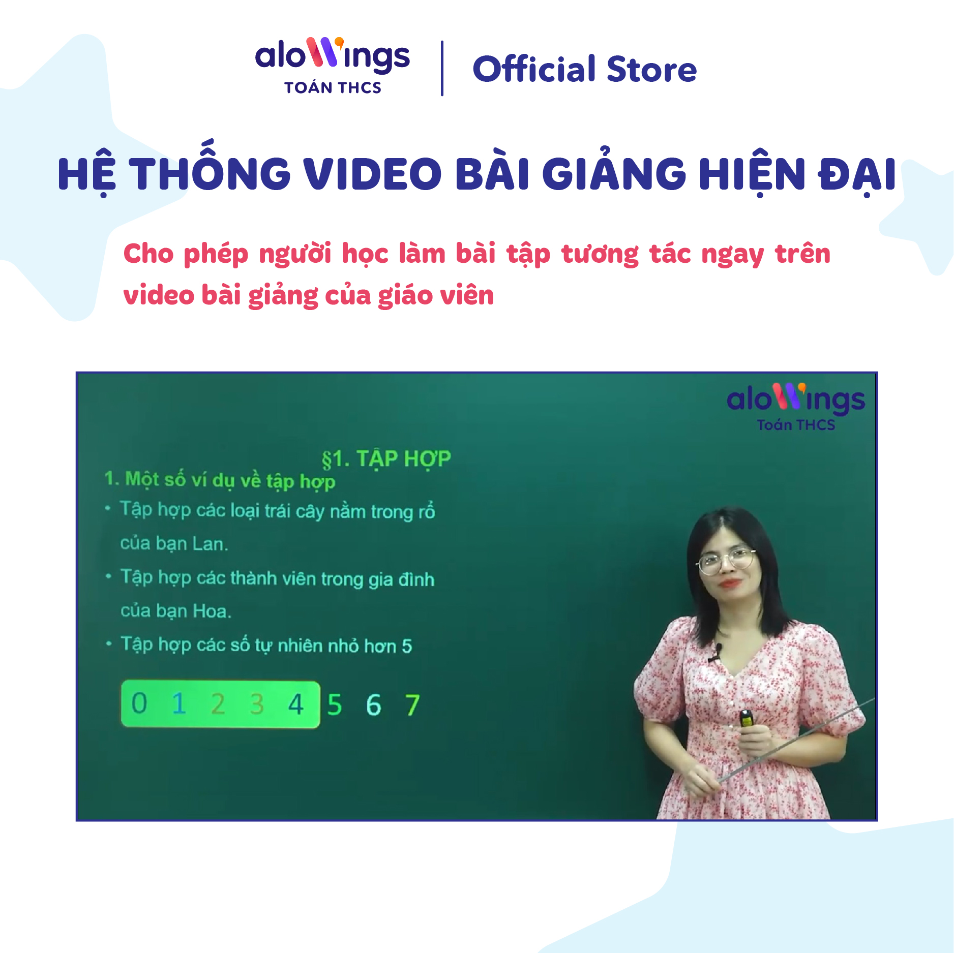 Combo Mã kích hoạt app học Toán và Tiếng Anh dành cho học sinh Cấp 2 Học trực tuyến trên ứng dụng ALOWINGS sử dụng trên toàn quốc