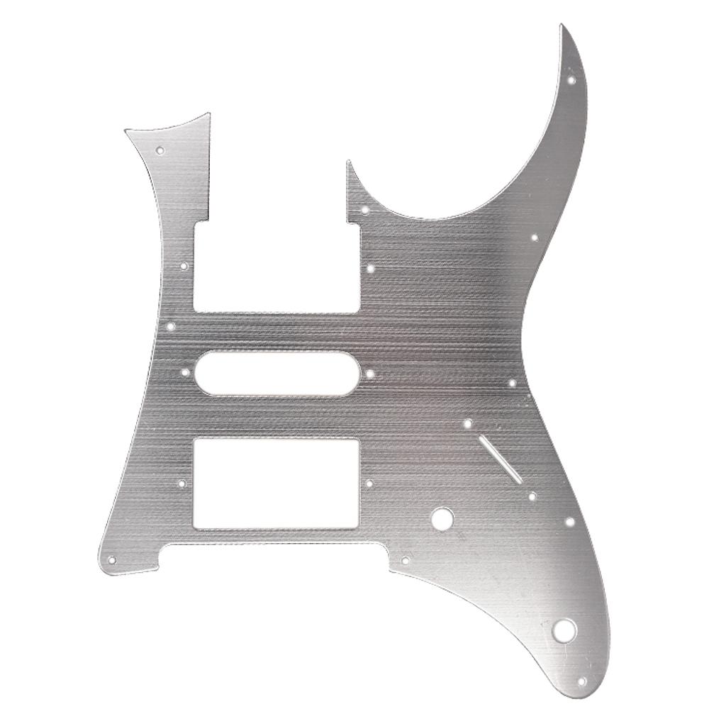 Electric Guitar Pickguard Anti-scratch Plate for ST Guitar Parts Silver