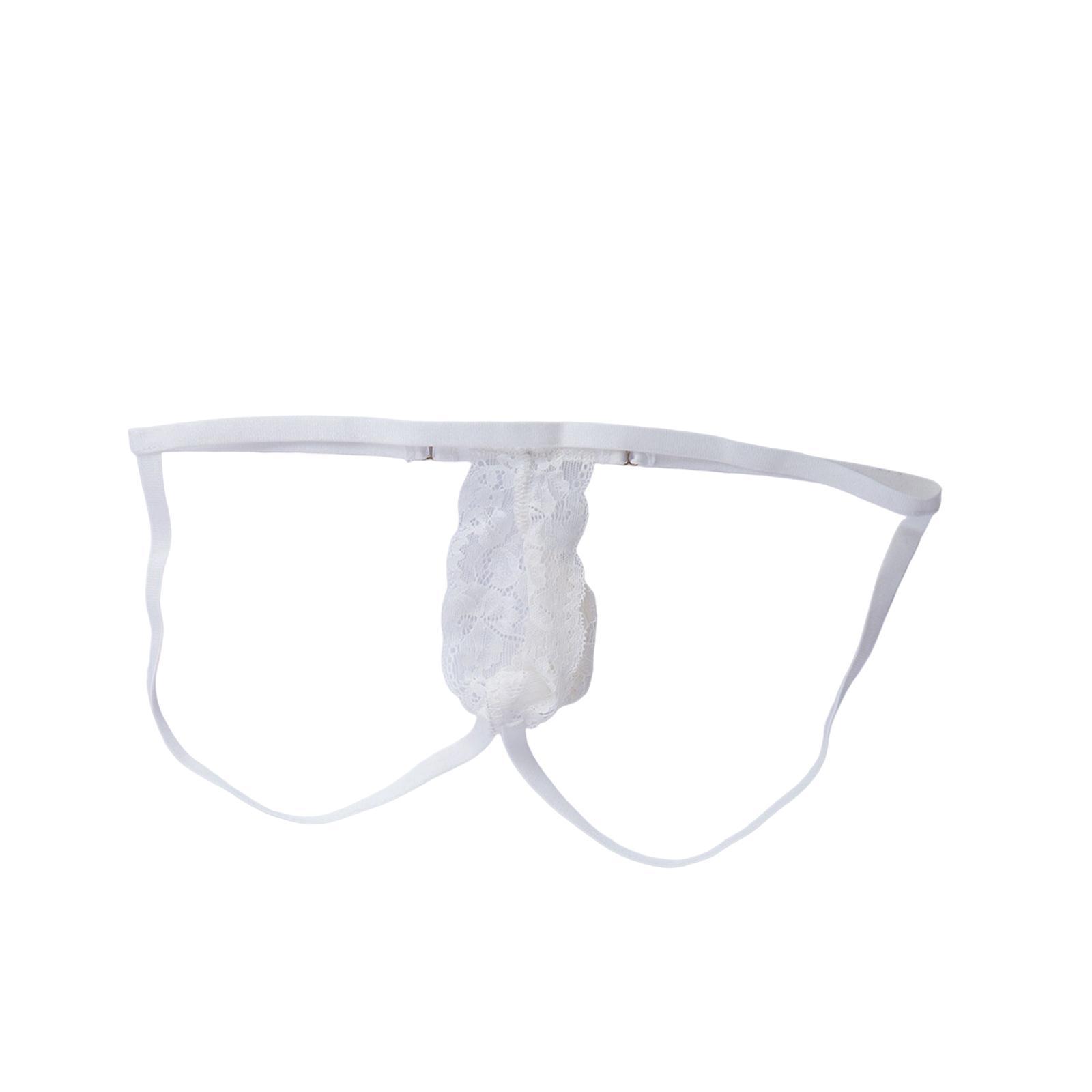 Men T Back Elastic Low Waist Lingerie Panties Jockstrap Underpants
