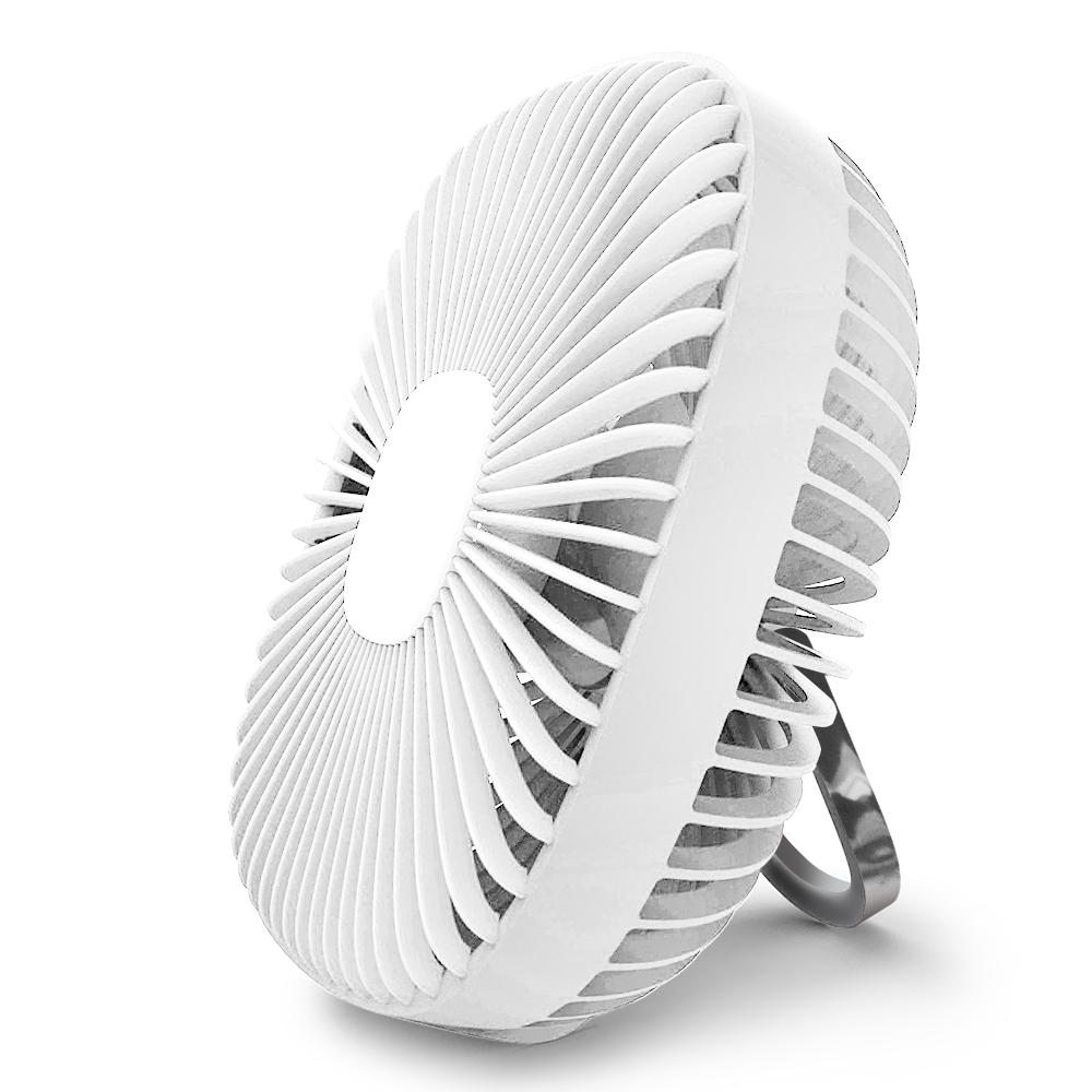 Quạt cắm trại cổng USB 4 tốc độ dạng treo với đèn LED 360 °, không ồn