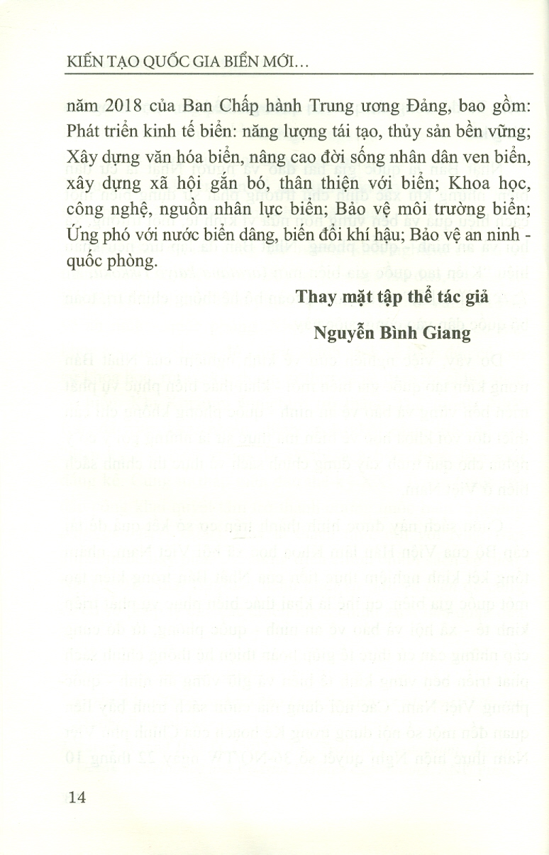 Kiến Tạo Quốc Gia Biển Mới Ở Nhật Bản (Sách chuyên khảo)