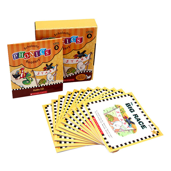 [Hàng thanh lý miễn đổi trả] Scholastic Phonics Readers D (With Cd)