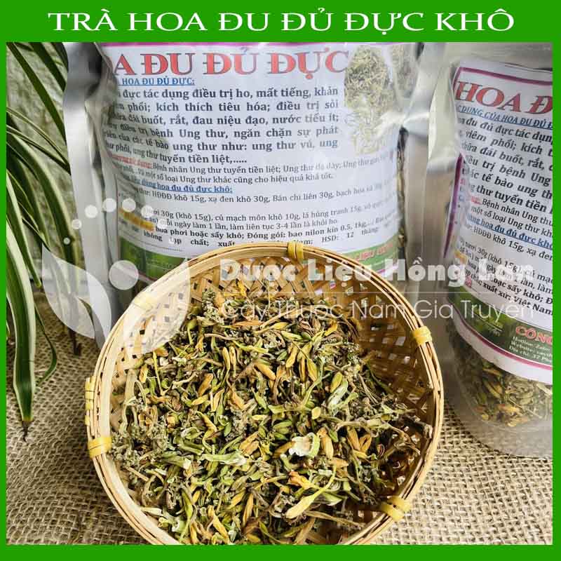 Hoa Đu Đủ Đực sấy khô đóng gói 500g