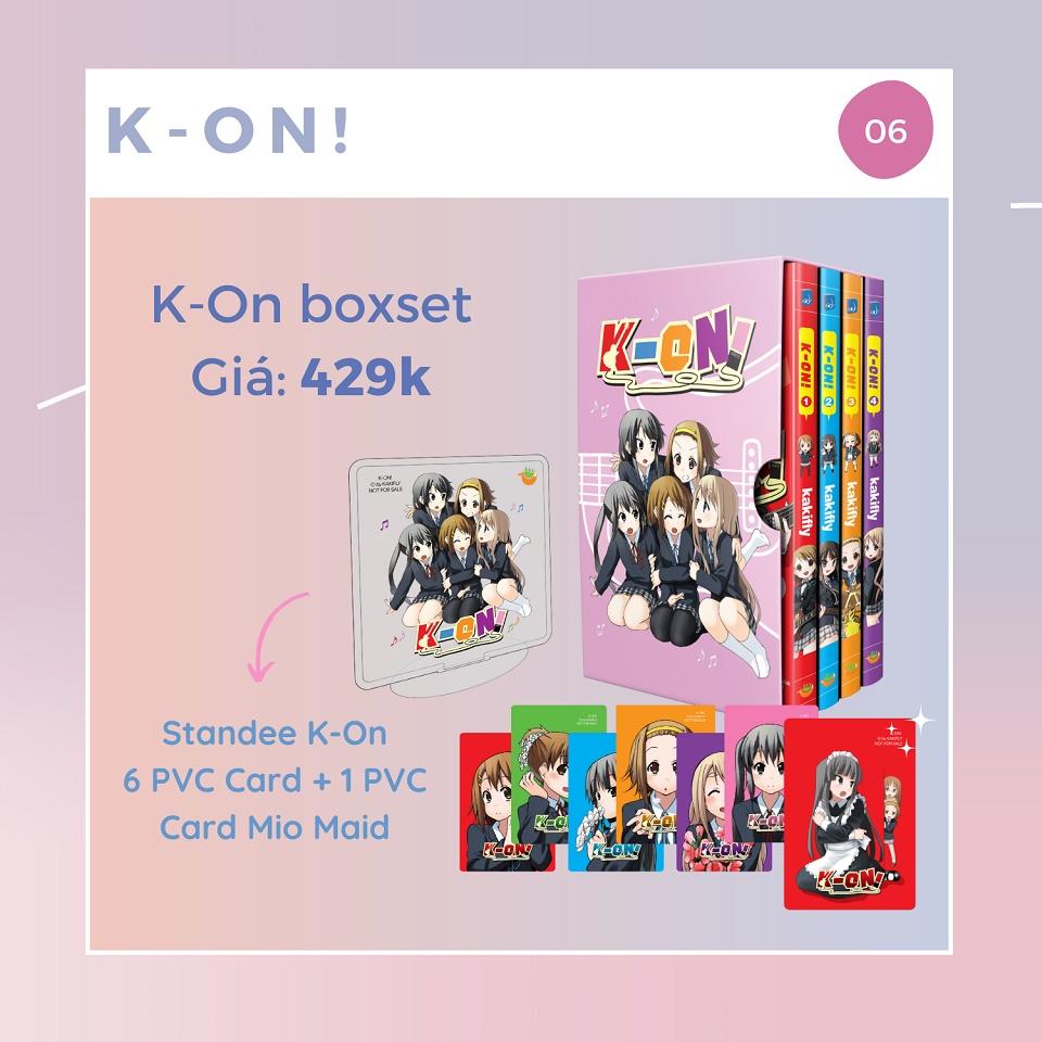 Sách K-On Boxset - Skybooks - BẢN QUYỀN