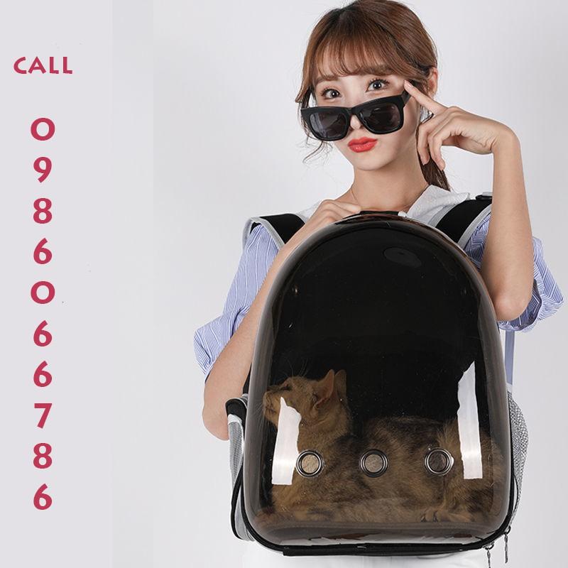 Balo vận chuyển chó mèo chống ánh nắng mặt trời cao cấp LOẠI 1️ tặng tấm lót ️