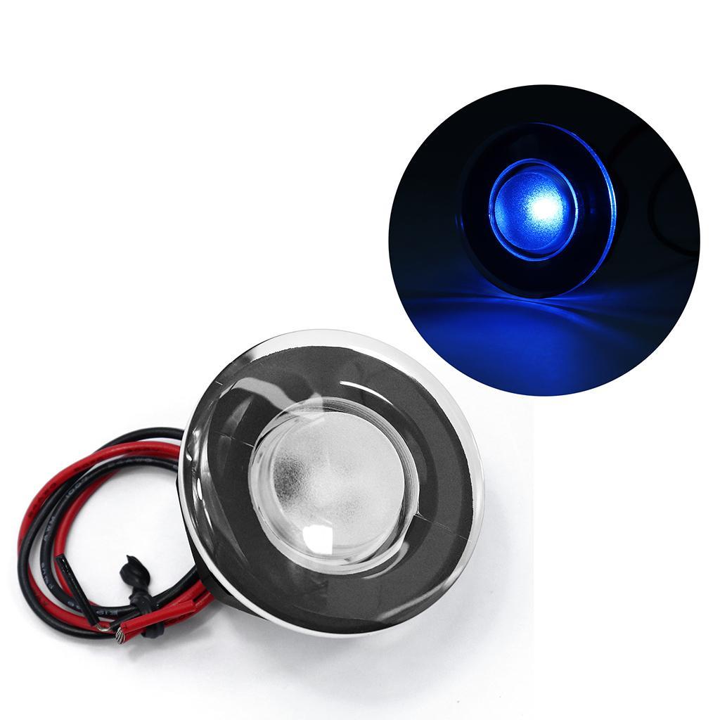 2 Packs Waterproof Marine Boat Yacht LED Deck Step Stair Decor Lights 12V