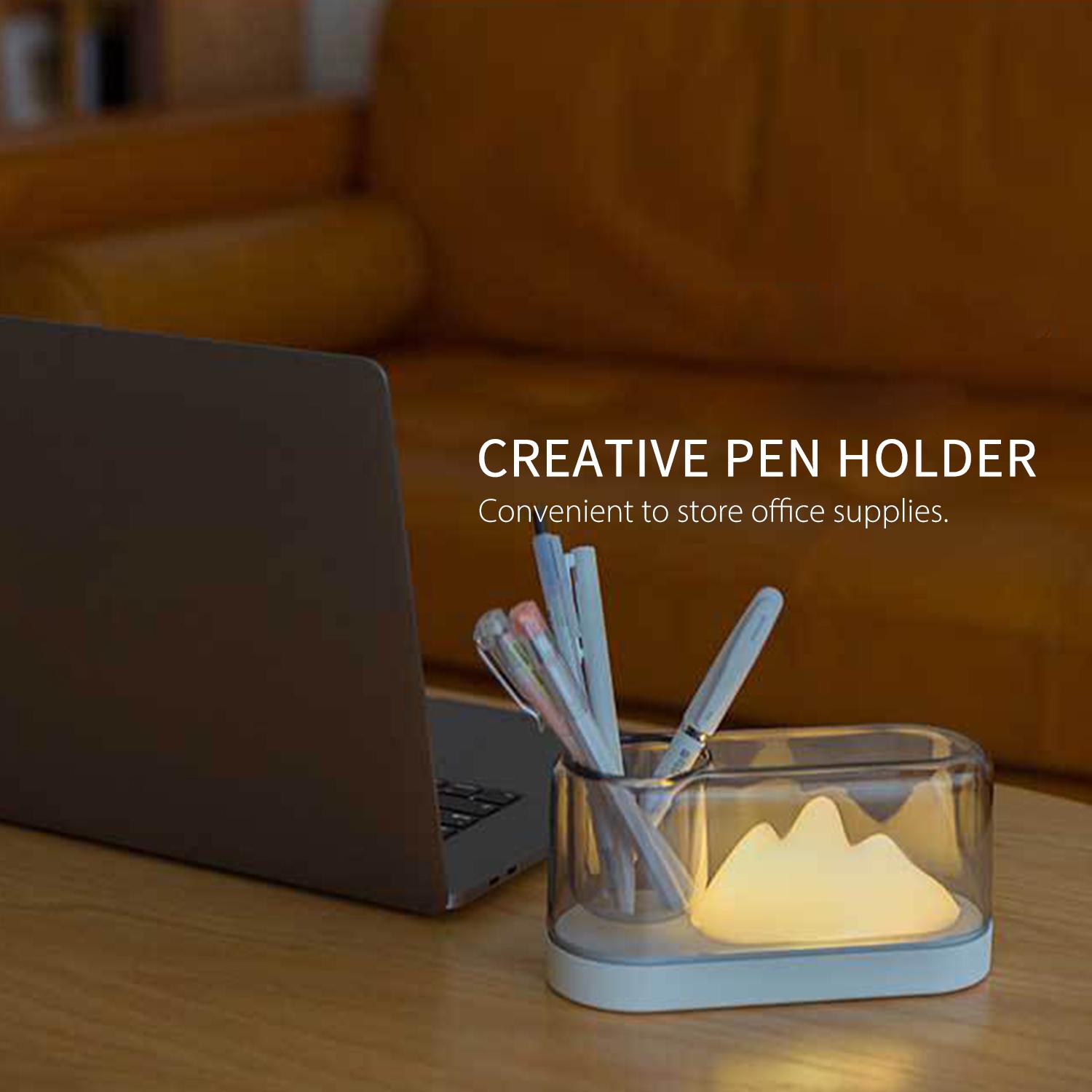 Đèn ngủ đầy màu sắc hình ngọn núi