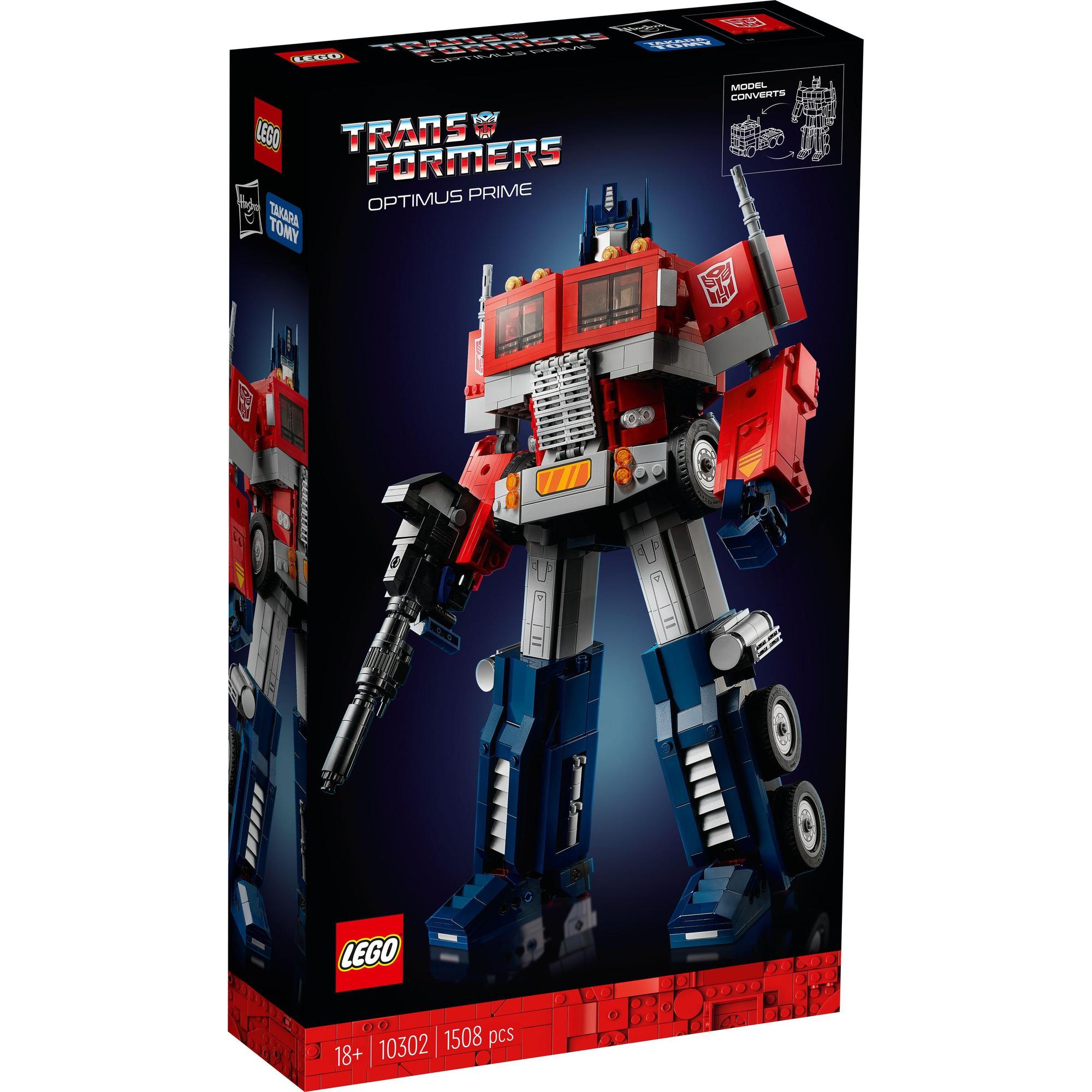 LEGO Icons 10302 Rô Bốt Biến Hình Optimus Prime (1508 chi tiết)