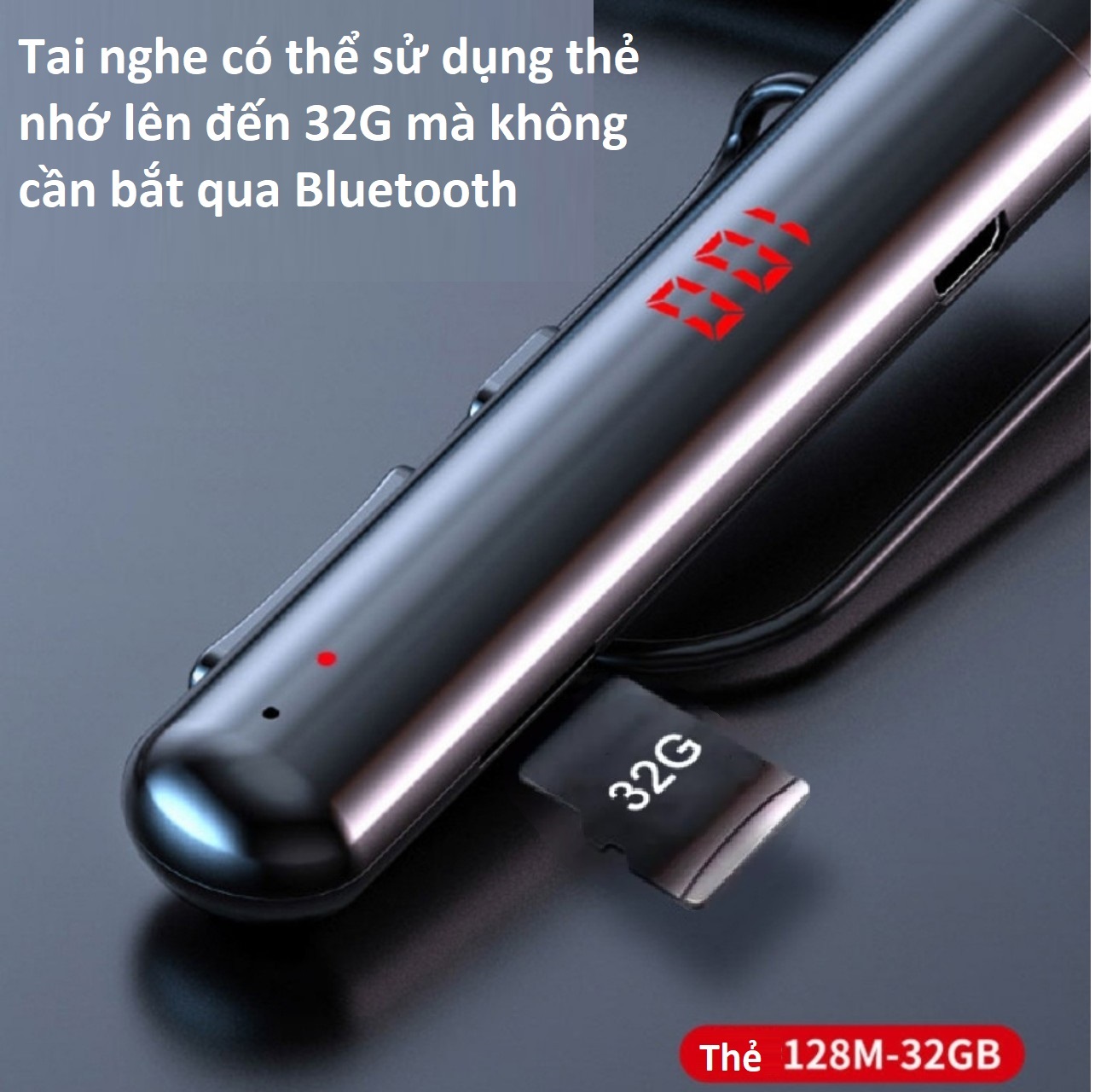 Tai Nghe Bluetooth S960 Mới Âm Thanh Nổi 9D Hifi, Tai Nghe Thể Thao Quàng Cổ, LED Hiển Thị Pin, Hỗ Trợ Khe Lắp Thẻ TF Chơi Nhạc