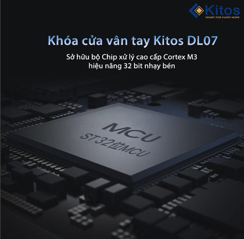 Khóa thông minh lắp đặt ngoài trời Kitos KT-DL07
