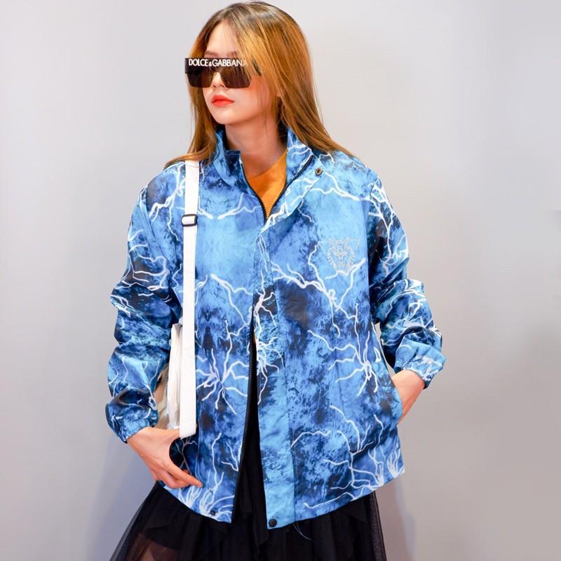 Áo Khoác Dù 226 Bomber Jackets Dù Tia Séc In Phản Quang Chuẩn Hàng 2 Lớp