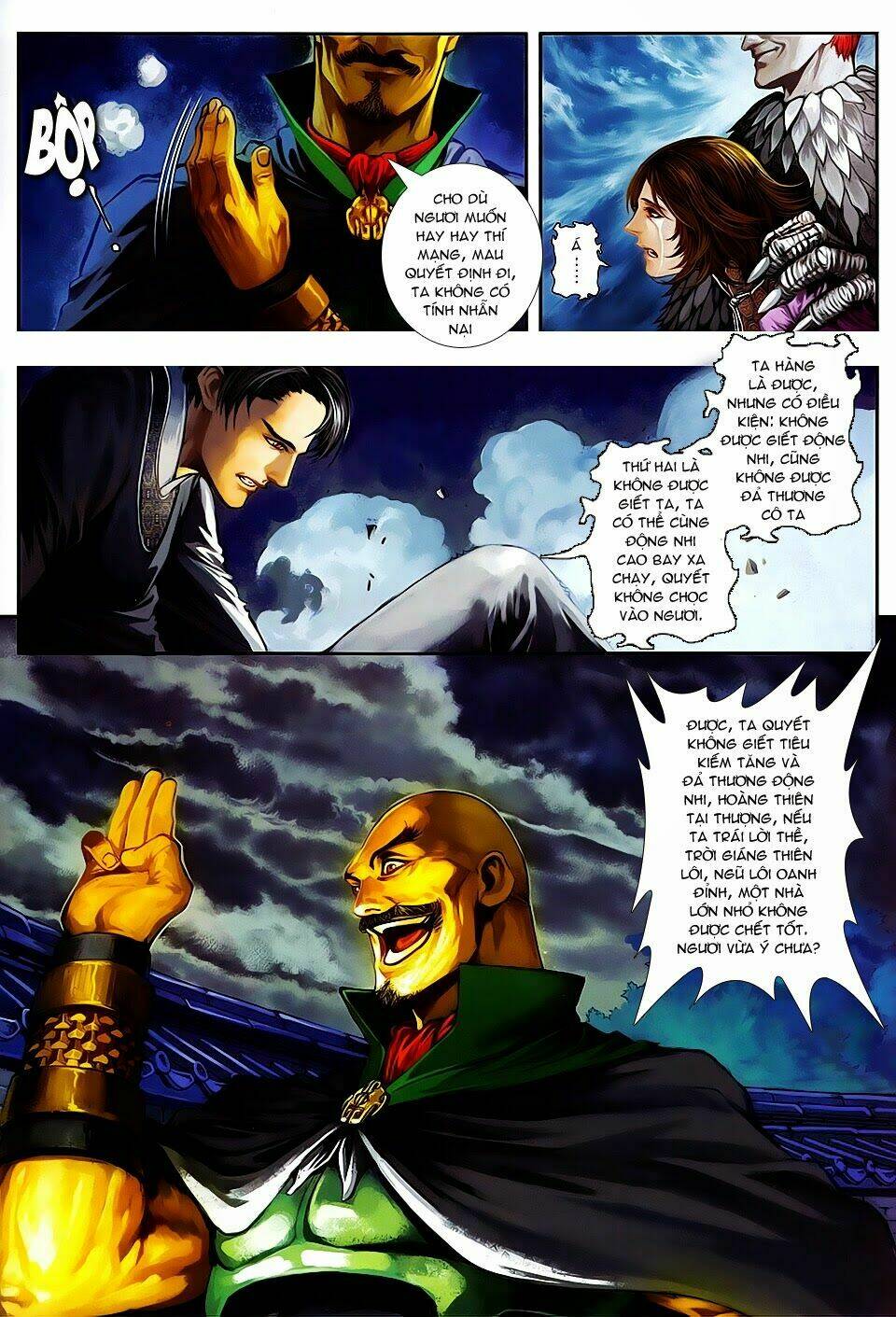 tân tác tứ đại danh bổ chapter 4 12