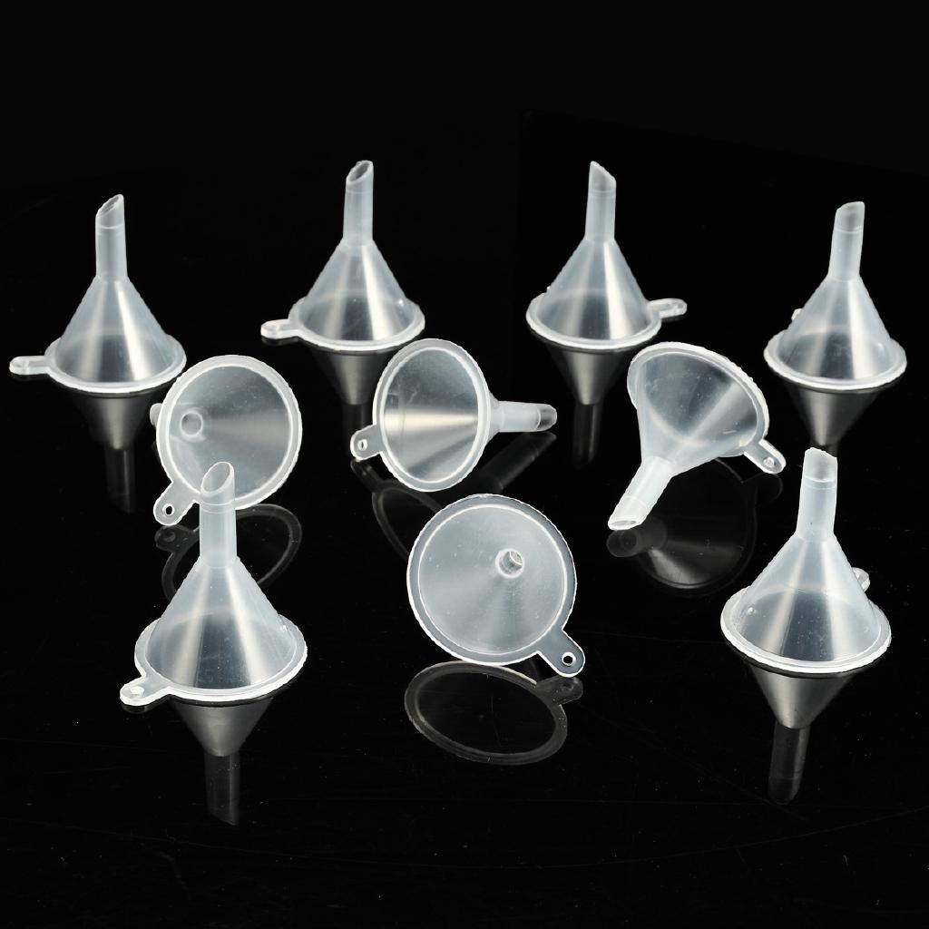 Set 10 Phễu Nhựa Mini Dùng Để Chiết Nước Hoa Tiện Dụng